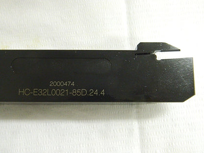 Hertel Indexable Cutoff Toolholder 1-1/4" x 1" HC-E32L0021-85D.24.4 2000474