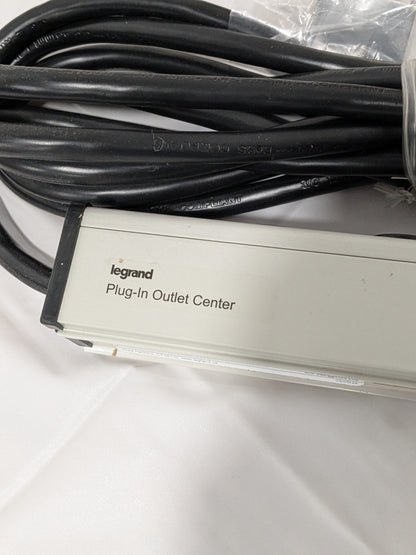 Legrand Multi-Outlet Power Unit 120V 20A 13-1/4"L, 6 Outlets 15' Cord