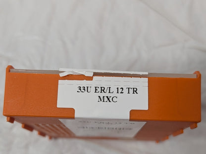 Carmex Carbide Threading Inserts 33U ER/L 12 TR MXC QTY 5 0020700033