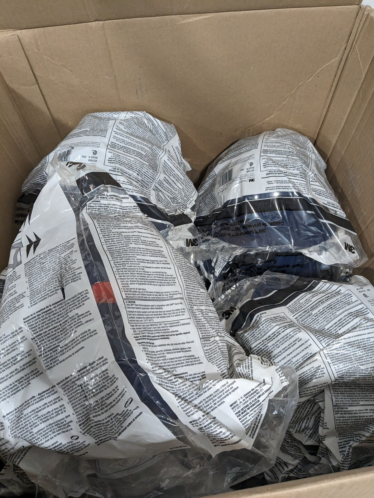 3M Hard Hat: High Visibility & Impact Resistant, Full Brim Qty 15 7100240036