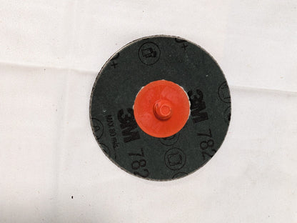 3M Fiber Disc 3" Disc Dia, Quick Change TR (Type III), 60G Box of 50 7100100885
