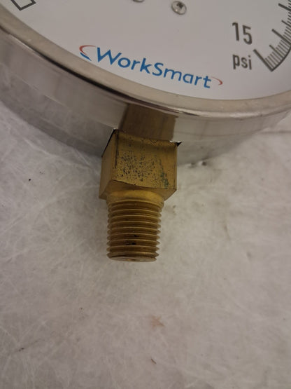 Pro Pressure Gauge Lower Connection Mount 4-1/2" Dial 1/4 Thread WS-PE-269