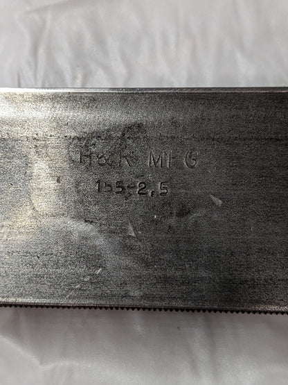 H&R Soft Lathe Chuck Jaw: Serrated 2-1/2 OAW, 6-1/2 OAL Qty 2 HR-155-2.5