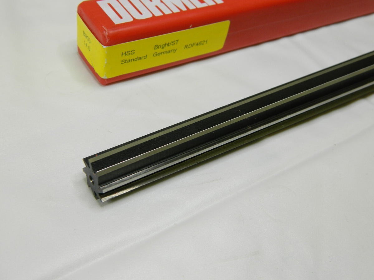 DORMER Taper Pin Reamer 14 mm Pin, 0.5461 Small End, 0.6984 Large End 5987001