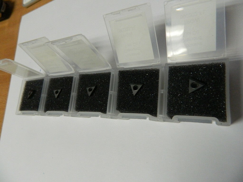 Diamond tool company TPGW 09 02 02 FL CARB TURNING INSERT QTY 5