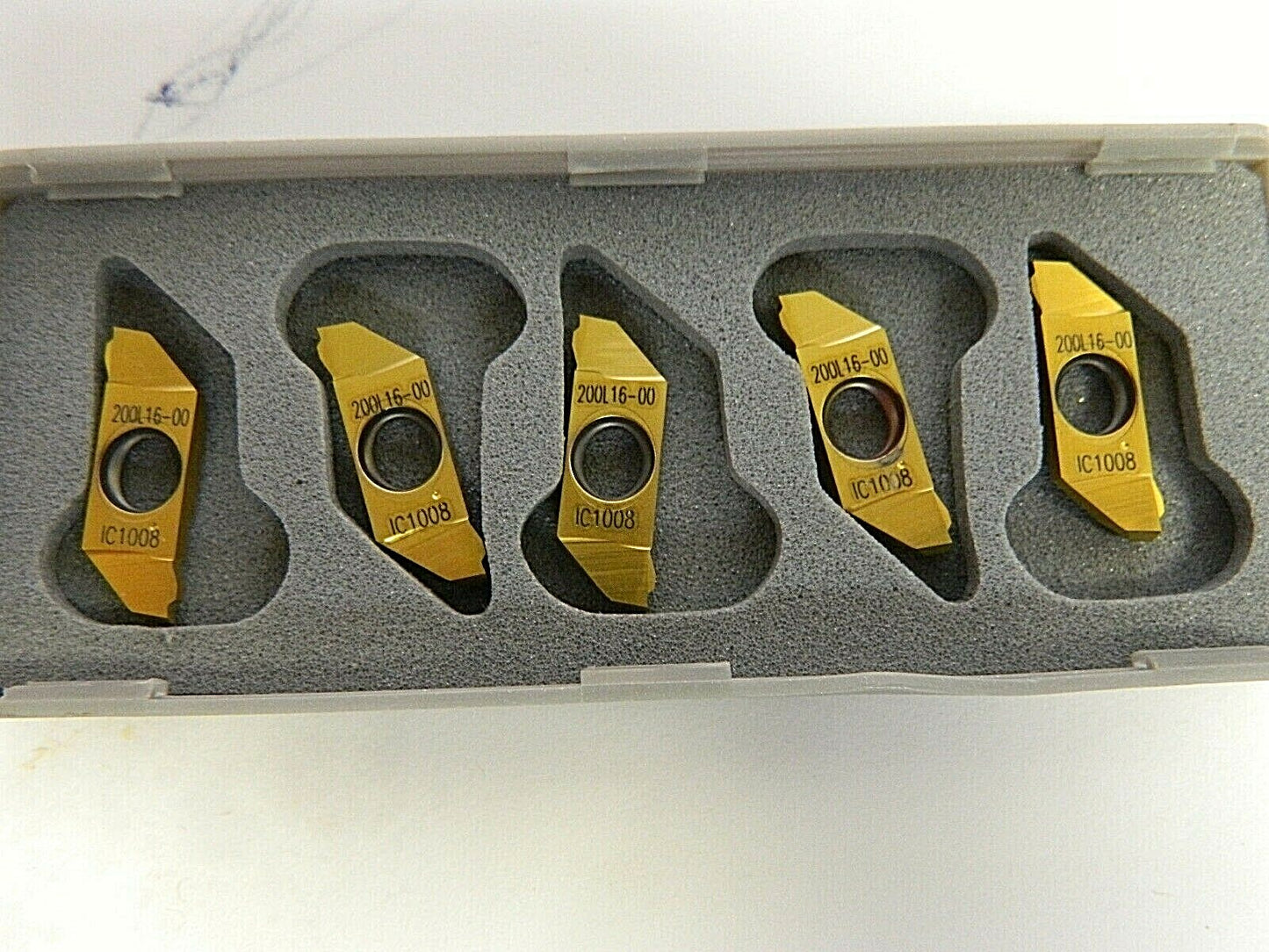 Iscar SCIL22200 IC1008 Grade, 0.0787" CW Carbide Cutoff Insert QTY 5 640543