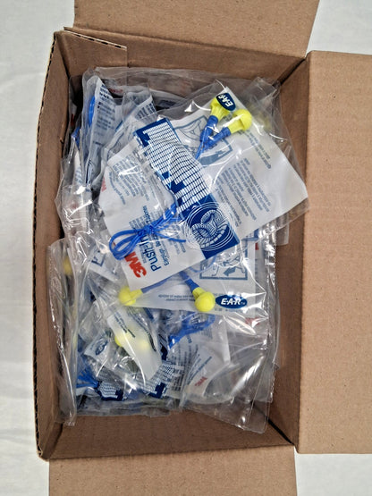 3M Earplugs 28.00 dB Foam Cylinder Push-In Uncorded 7000127213