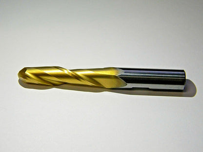 OSG 11/32" x 1-1/2" x 3" 2FL Solid Carb TiN Ball Nose End Mill QTY 2  430-4743