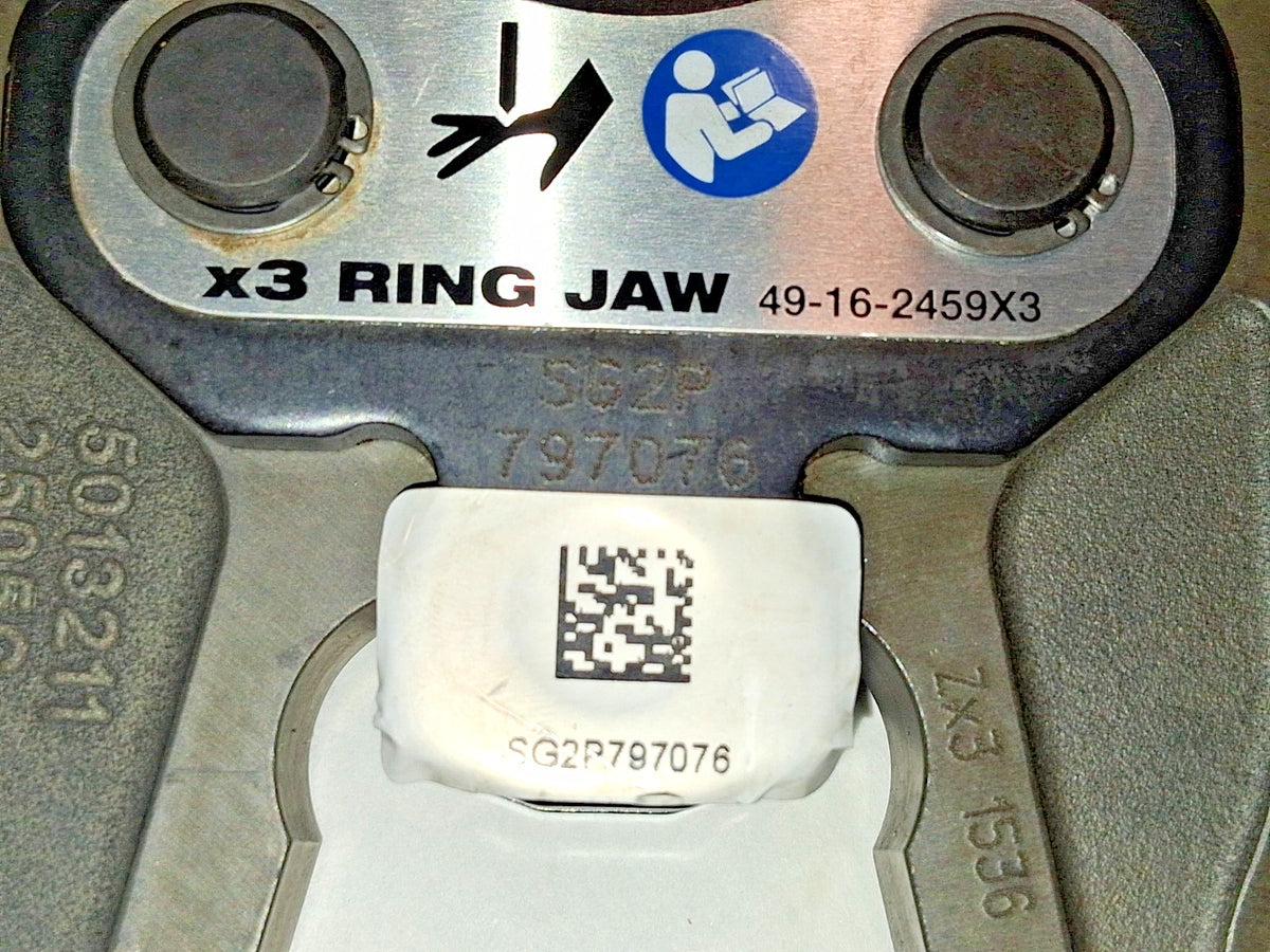 Milwaukee Tool FORCE LOGIC Press Tool X3 Ring Jaw for M12 49-16-2459X3