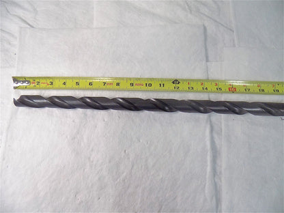 Precision #02411445 HS Drill Bit 15/16" x 24" Spiral 2FL Straight Shan