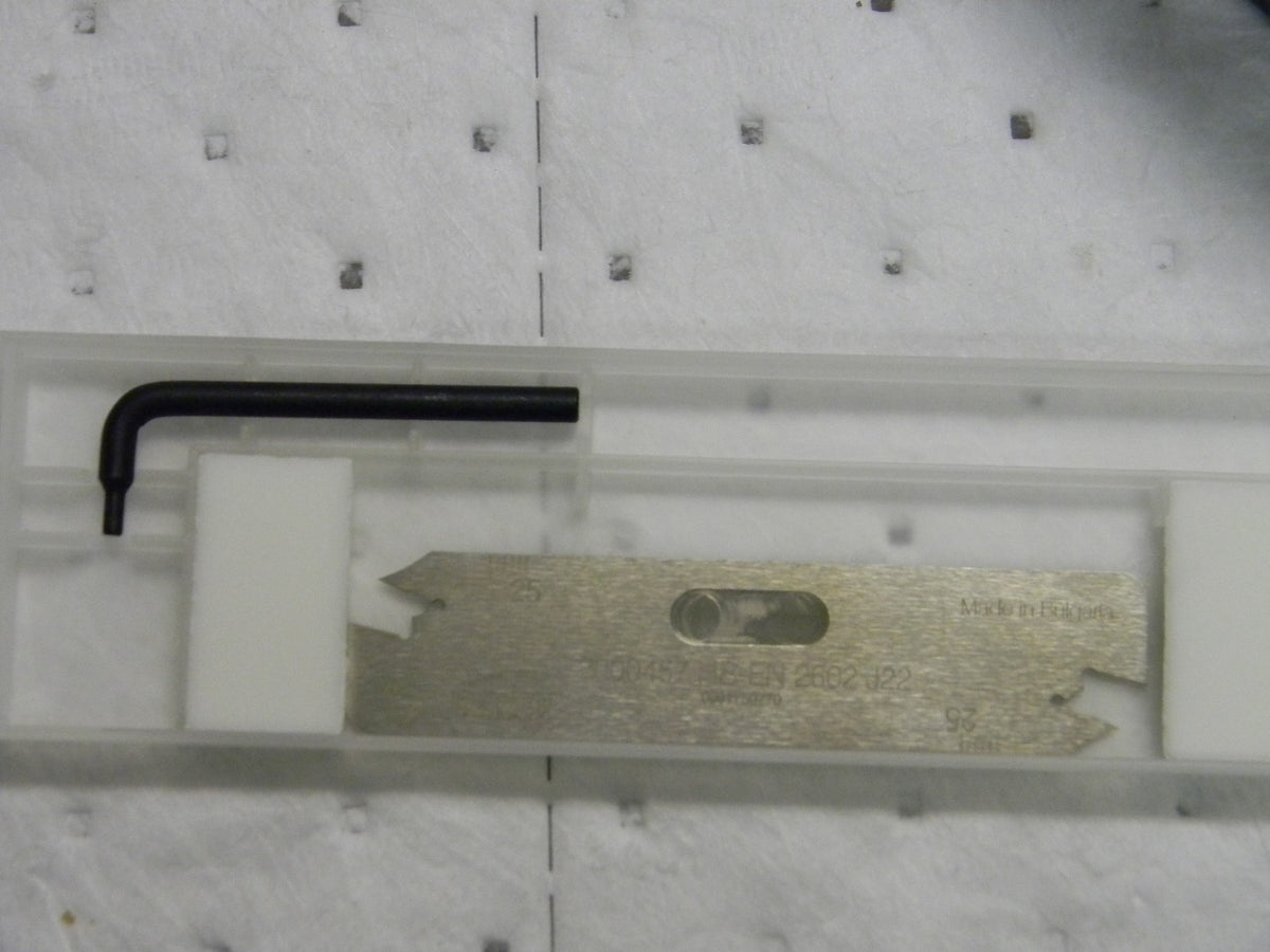 Hertel indexable Cutoff  blade HB-EN 2602 J22 2000457