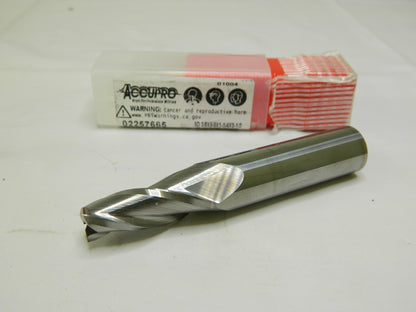 ACCUPRO SC Tapered Sq End Mill 5° per Side 3/8" SE Diam 1-1/4" LOC 3-FL 02257665