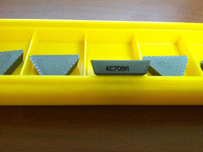 Kennametal KC709M Indexable Carbide Milling Inserts QTY 5 TPPR2204RDERHE