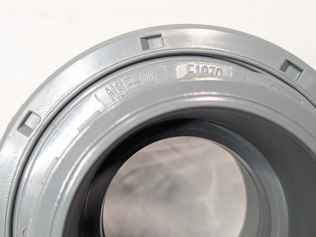 PRO-SOURCE 2" CPVC Plastic Pipe Union w/EPDM O-Ring 37003498