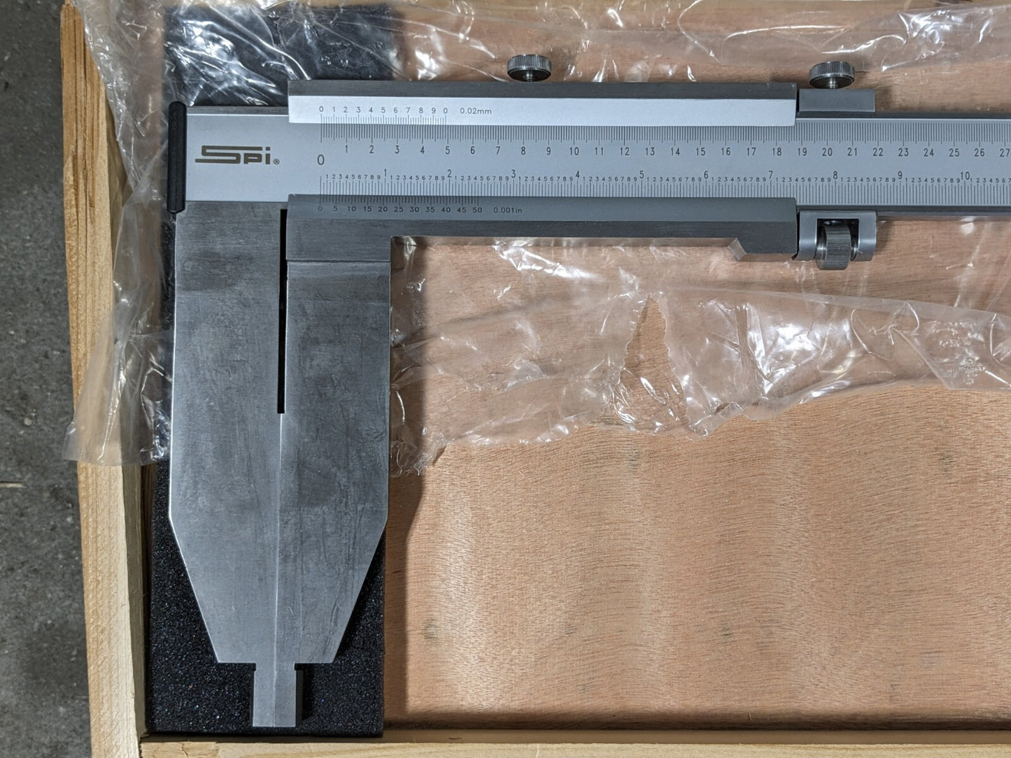SPI Heavy Duty Stainless Steel Vernier Caliper 0-60" / 1500mm Range 20-697-9