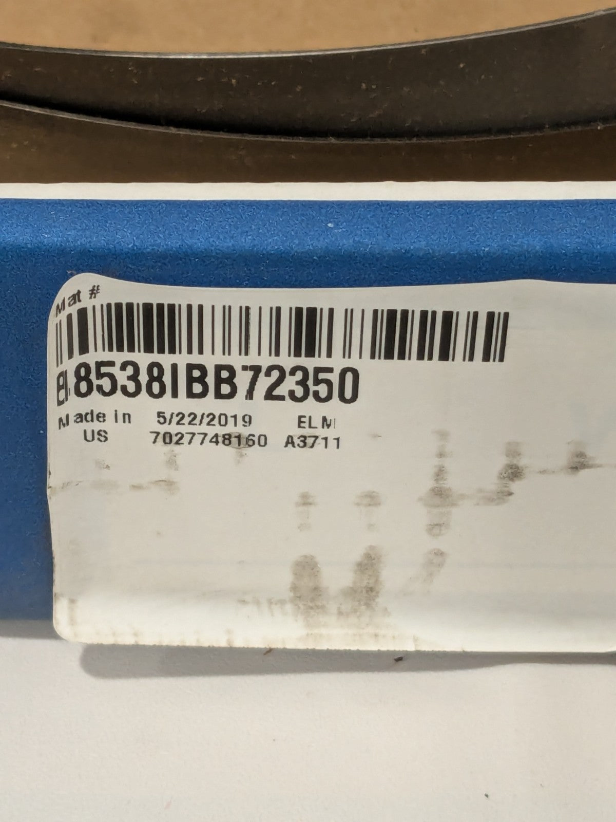 Irwin Welded Bandsaw Blade 7' 8-1/2 Long x 3/4" Wide x 6 to 10 TPI 88538IBB72350