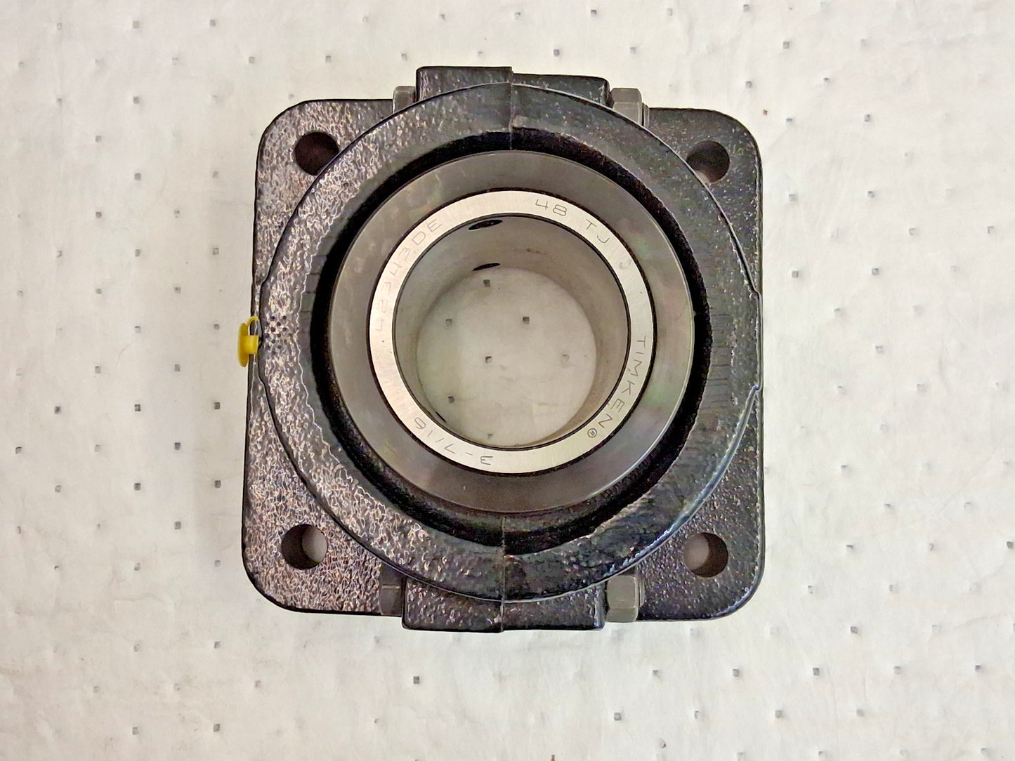 Timken Four-Bolt Square Roller Flange Bearing Unit 3-7/16 E-4BF-TRB-3 7/16