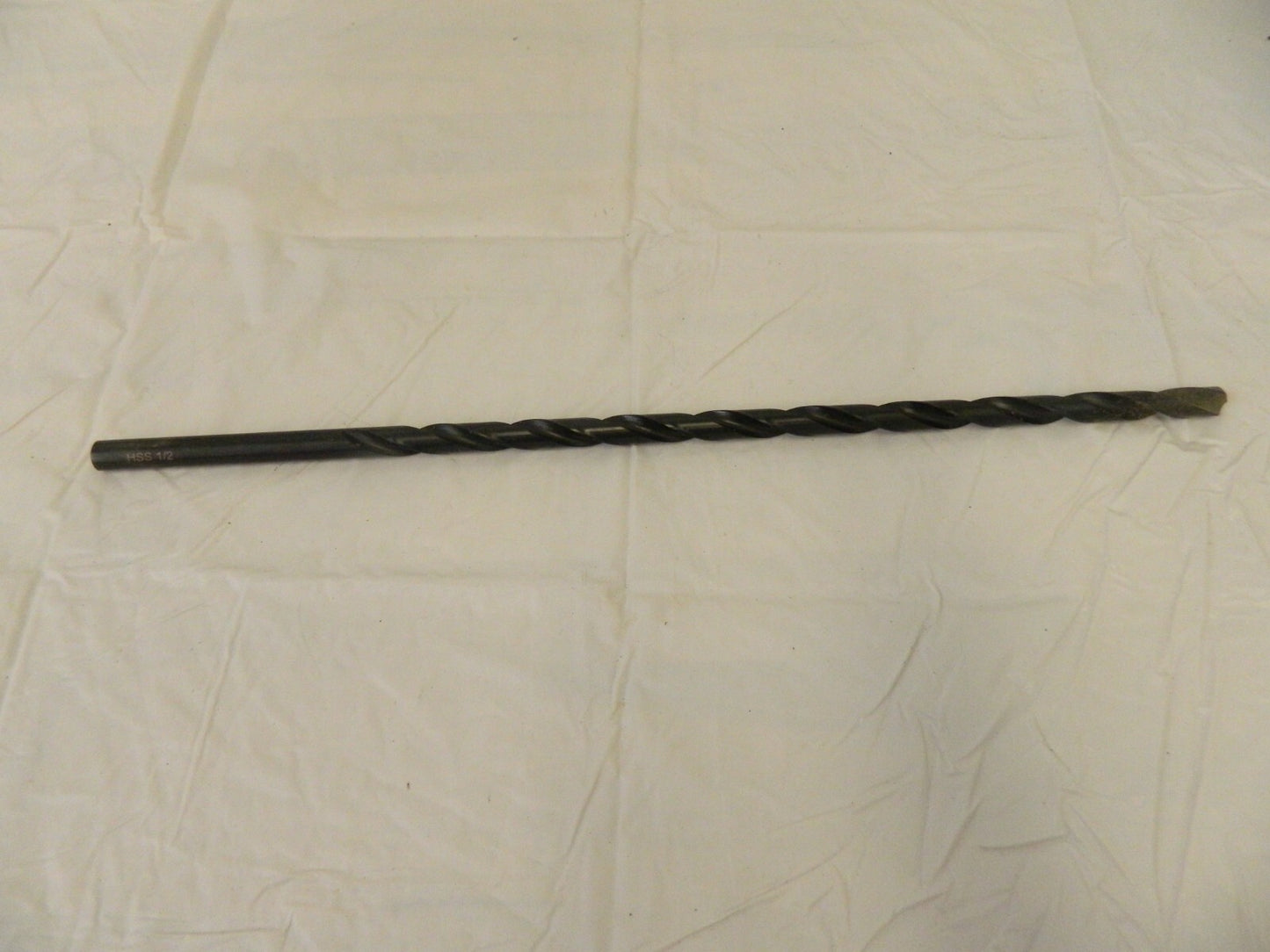 Taper Shank Drill Bit: 1/2" Dia, 2MT, 118 ° Point HSS 01664325