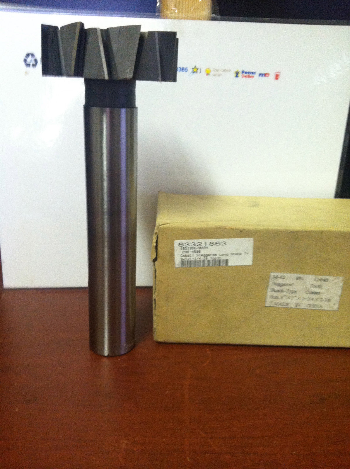Precision 293-4598 Cobalt Milling Cutter 3" x 1" x 1-1/4" x 7-7/8