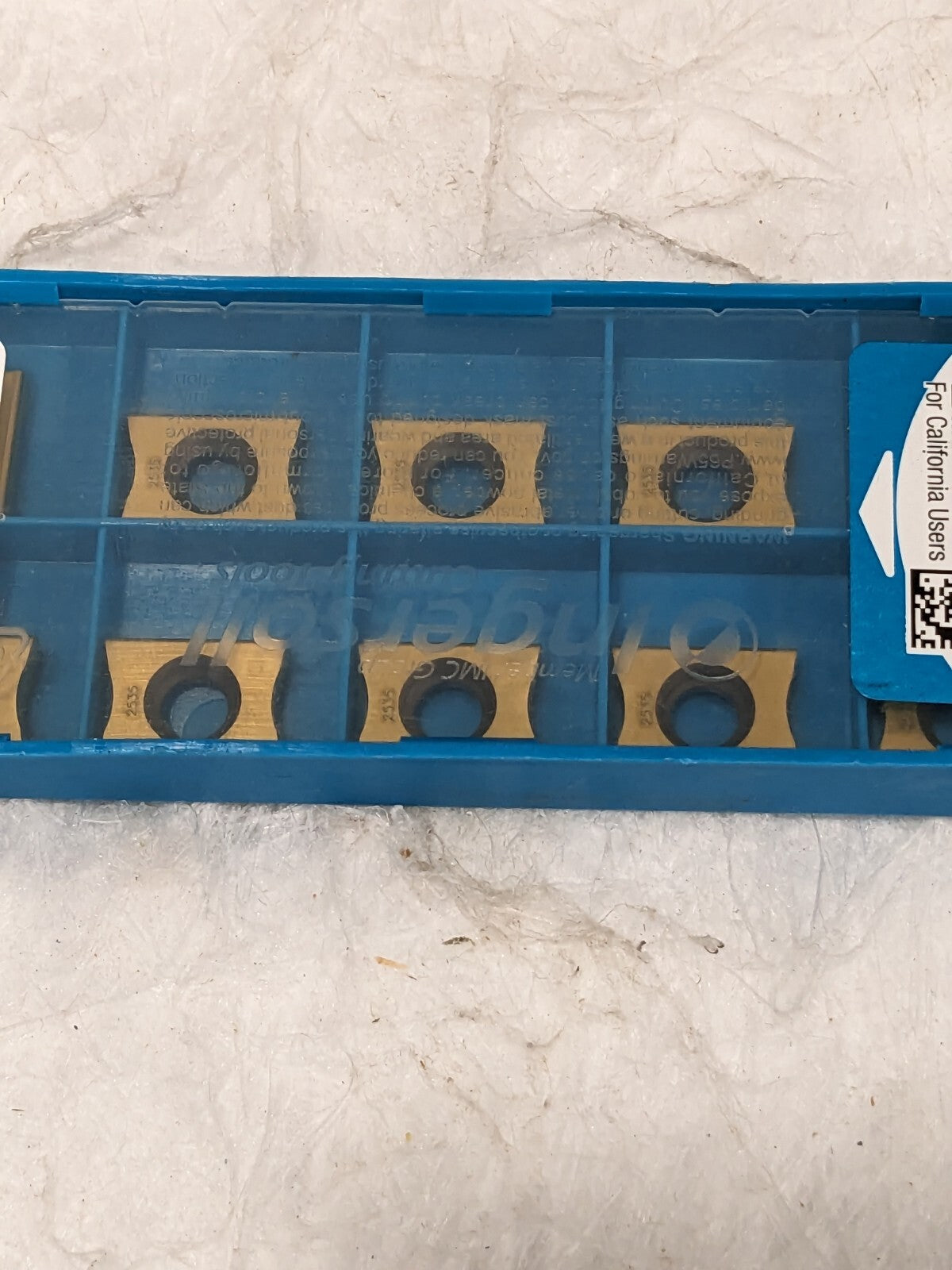 Ingersoll IXH412-G02 IN2535 GoldSlot Insert Qty 10 2914972