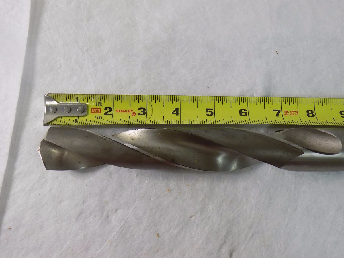 Standard Tool Co 501 Straight Shank Twist Drill 1-15/64" 118º RH Taper Lgth