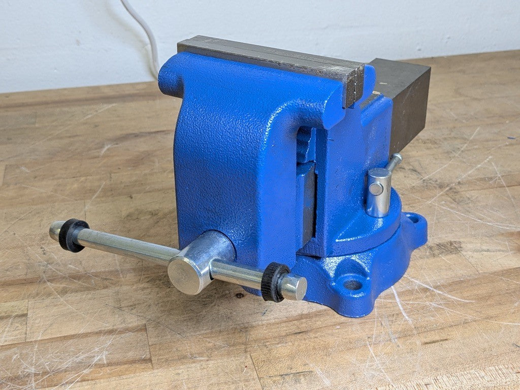 Gibraltar Workshop Bench Vise w/ Swivel Base 4" Jaw Width 4" Opening Capacity