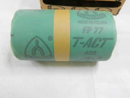 Klingspor T-ACT Discs FP77 400 Grit 5" Qty 100 Per Roll 18221