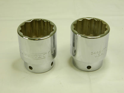 PROTO Hand Socket: 1-7/16" Socket, 12-Point Qty 2 J5446-TT