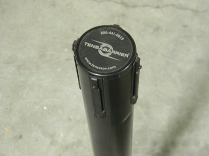 Tensator Steel Barrier Receiver Post 38 In. Height 14 In. Base 889U-33-RCVR