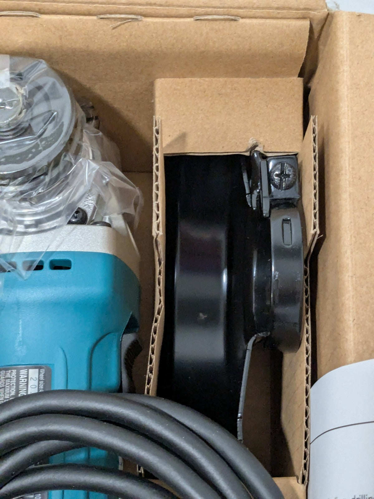 Makita Corded Angle Grinder: 4-1/2" Wheel Dia, 10,000 RPM, 5/8-11 Spindle 9557PB