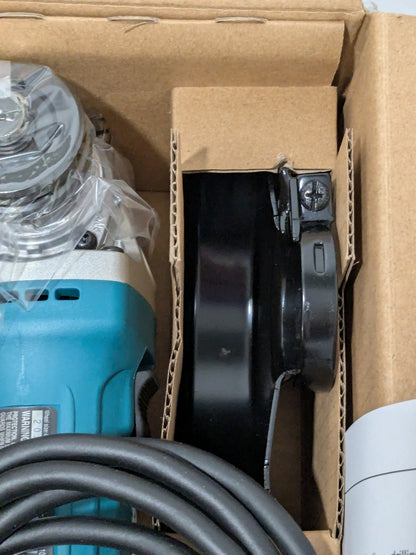 Makita Corded Angle Grinder: 4-1/2" Wheel Dia, 10,000 RPM, 5/8-11 Spindle 9557PB