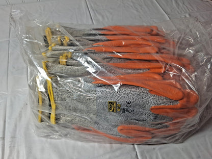 Ringers cut and puncture resistant gloves 12PK Size Large 043-10