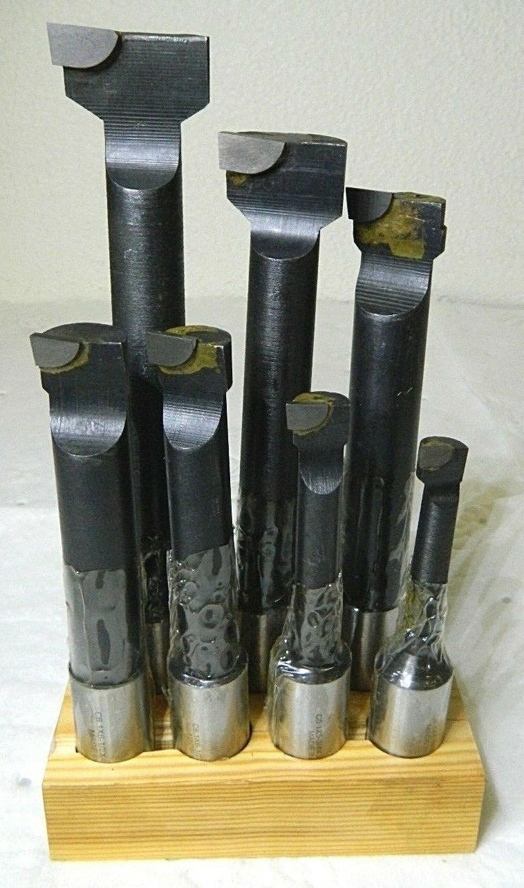 Interstate 7 PC 9/16 to 1-5/8" Min Diam OAL Boring Bar Set 08060709