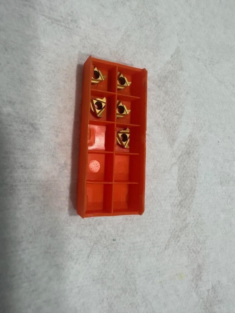 VARGUS Laydown Threading Insert5pc: 6.0KIRA60 VKX, Solid Carbide 42169