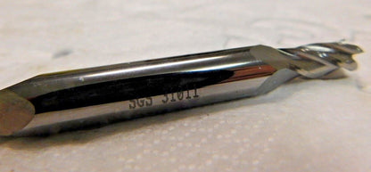SGS Solid Carbide Square End Mill 9/32" x 3-3/8" 4 Flute  QTY 2  31011
