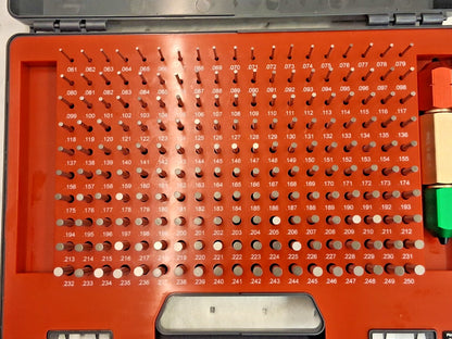 SPI Class ZZ Plug Gage Set 0.061 to 0.25" Range 190 Pcs 22-155-6