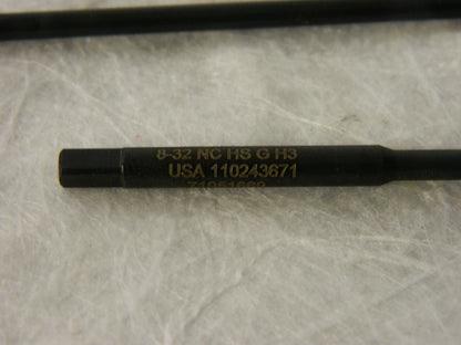 Widia #8-32 UNC 2 FL H3 HSS Spiral Point Extension Tap  QTY 2 18946