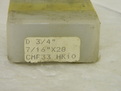 Professional CFM33 HK10 Chasers 3/4" Die Head 7/16" x 28 Set of 4 #052