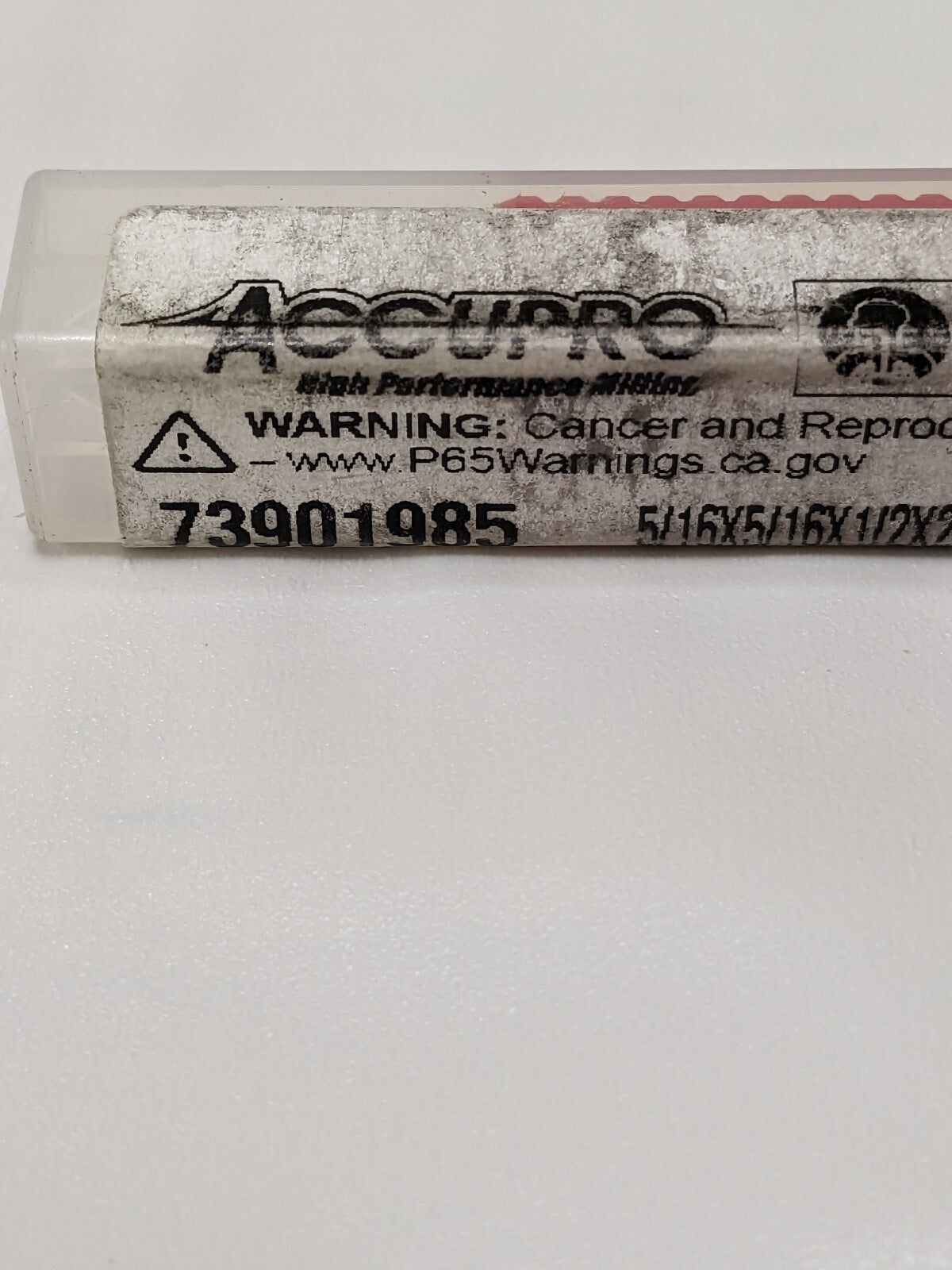 Accupro Roughing & Finishing End Mill 5/16" Dia, 4 FL, 1/2" LOC, 2" OAL 73901985