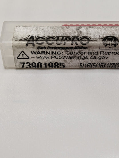 Accupro Roughing & Finishing End Mill 5/16" Dia, 4 FL, 1/2" LOC, 2" OAL 73901985
