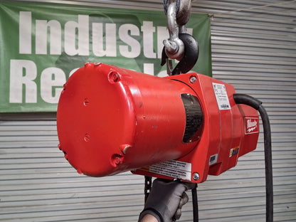 Milwaukee Electric Chain Hoist 2 Ton Cap 10 Ft Lift 115/230v 9572 Parts / Repair