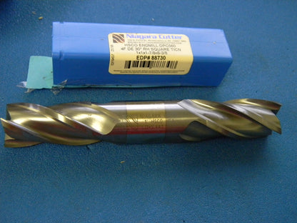 Niagara Cutter 1" x 1" x 1-7/8" x 6-3/8" 4F HSCO TiCN Double