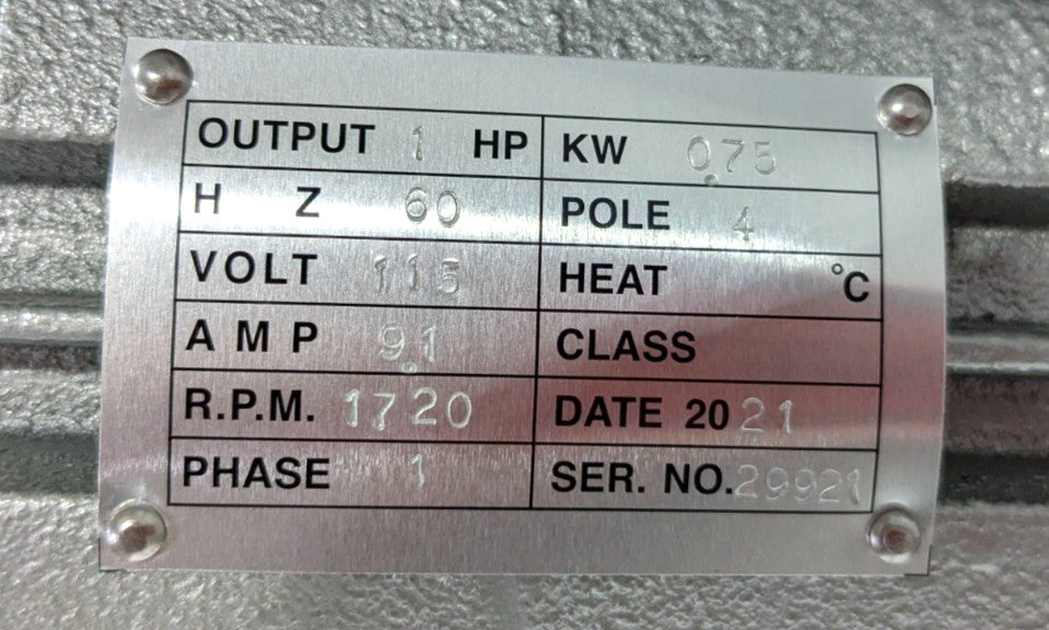 RONG FU 9" Metal Cutting Cold Saw 1.0HP 110V  52 RPM Coolant Tank  Lightly Used