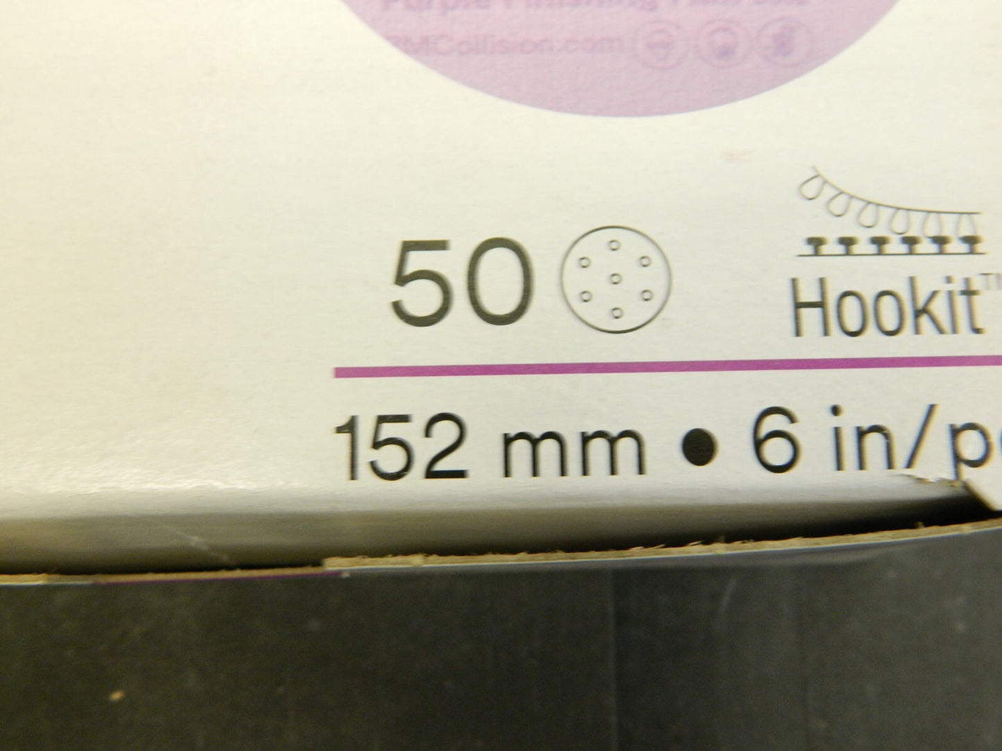 3M Hook &amp; Loop Disc 800 Grit, Film Disc, Aluminum Oxide Qty 50 0005113130770