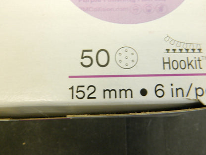 3M Hook &amp; Loop Disc 800 Grit, Film Disc, Aluminum Oxide Qty 50 0005113130770