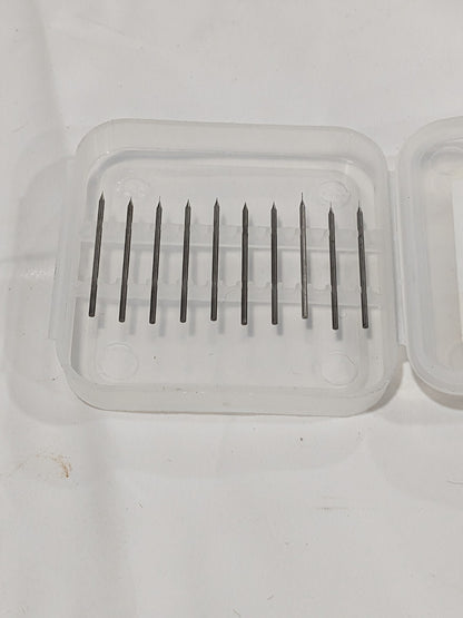 GUHRING Micro Drill Bit: 0.0051" Dia, 118 deg, Cobalt Qty 10 9003010001300