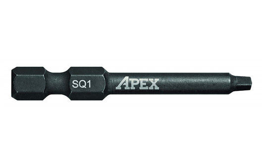 Apex Power Screwdriver Bit: 1/4  Hex Drive Qty 250 AMB2SQ1-50
