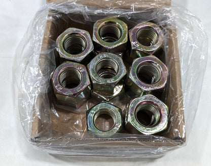 Heavy Hex Nut 7/8-9  A194 2H Steel  Yellow Zinc Finish *Box of 15 Nuts*  7204744