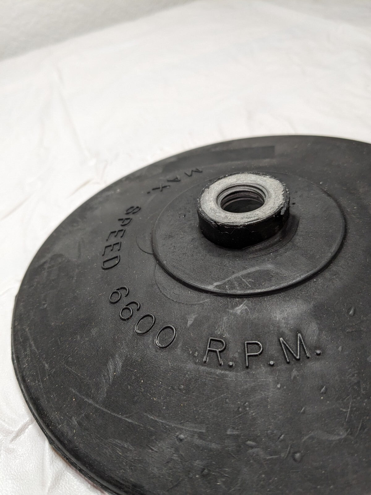 IR Disc Backing Pad: 7" Dia, Heavy-Duty Flexible Backing Pad Qty 2 6130A