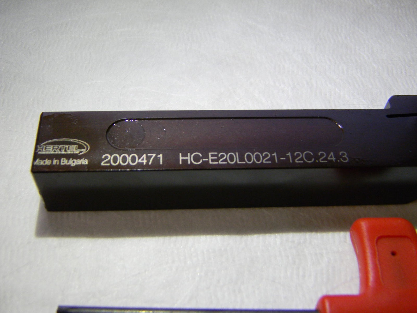 Hertel 21mm LH Indexable Cutoff Toolholder HC-E20L0021-12C.24.3  2000471